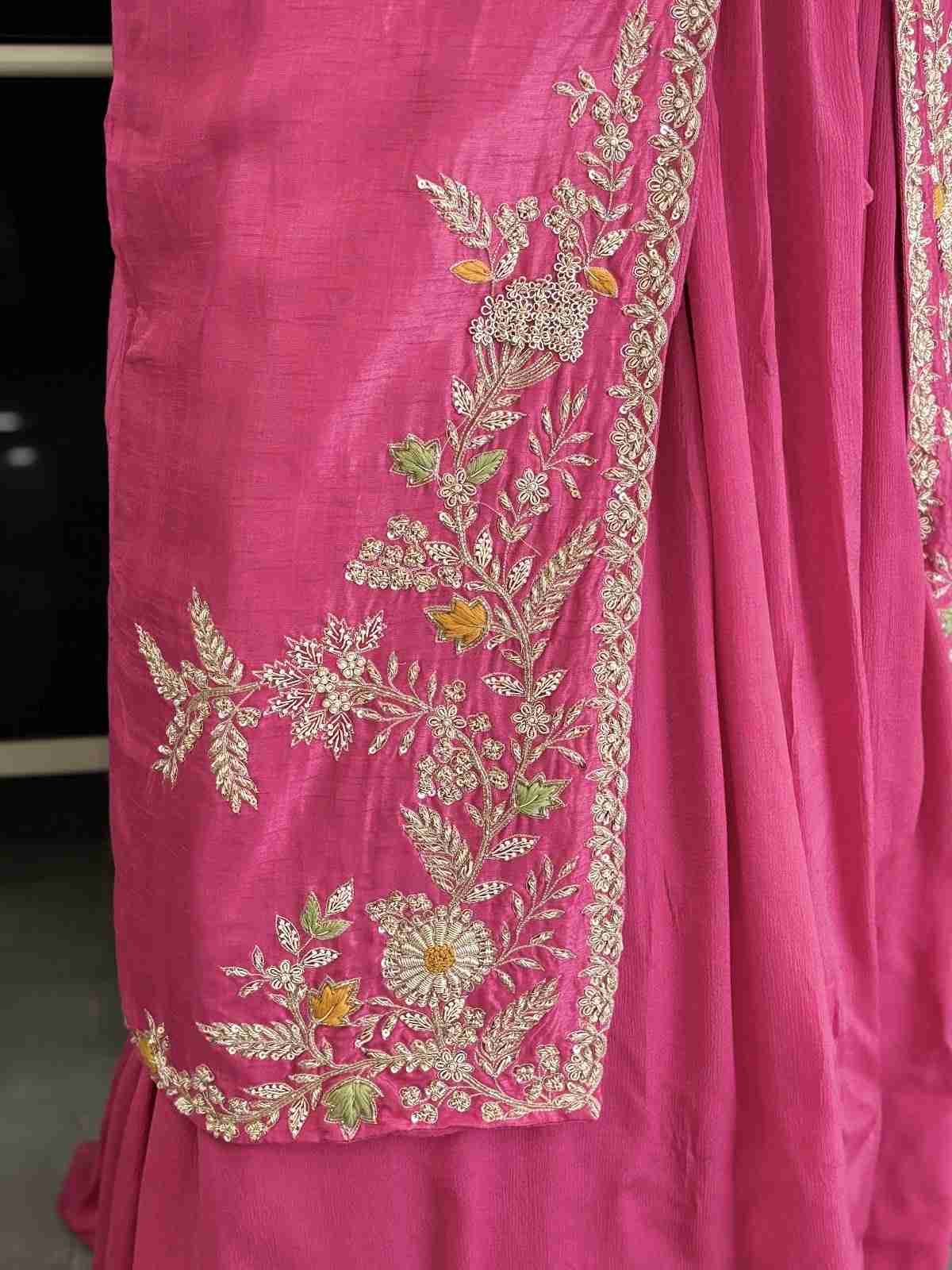 pure-chinnon-skirt-with-kane-paired-with-padded-dola-silk-blouse-dola-silk-hand-embroidered-jacket-4