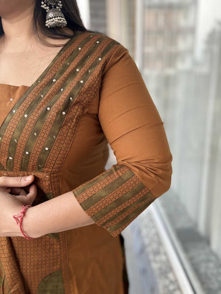 pure-cotton-a-line-printed-suit-set-mustard-brown-3