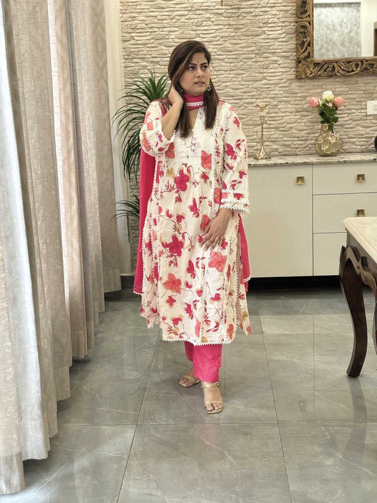 pure-cotton-a-line-suit-set-with-lining-with-heavy-lace-detailing-paired-with-mul-cotton-dupatta-white-and-pink-1