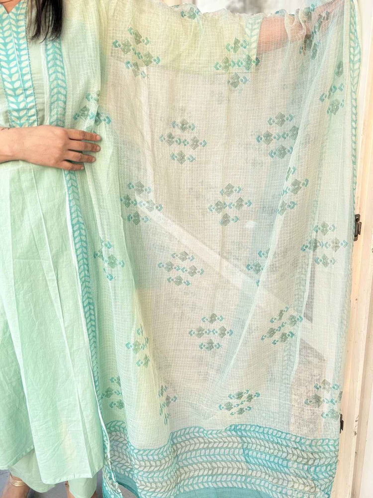 pure-cotton-a-line-suit-set-with-pockets-paired-with-hand-block-soft-kota-cotton-dupatta-sea-green-5