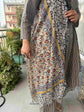 pure-cotton-anarkali-style-pant-set-with-mul-cotton-kalamkari-print-shrug-navy-blue-3