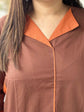 pure-cotton-apple-cut-block-pant-set-brown-2
