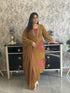 pure-cotton-appliquÃ©-work-embroidered-suit-set-paired-with-mul-cotton-hand-brush-paint-dupatta-mustard-brown-1