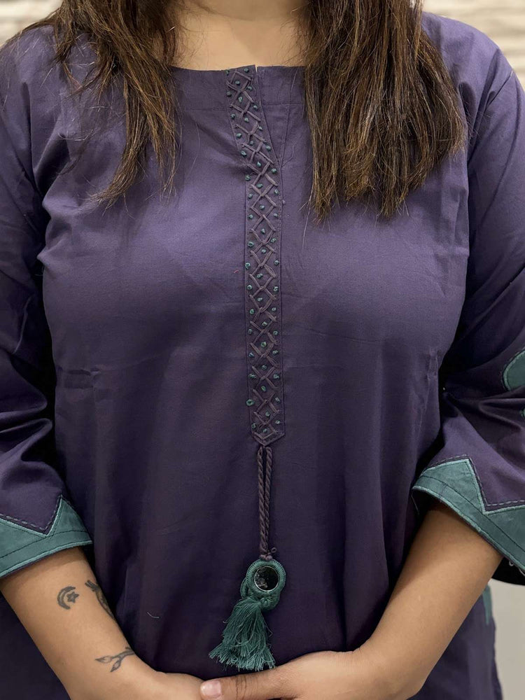 pure-cotton-applique-work-a-line-pant-set-with-applique-work-pockets-lavender-2