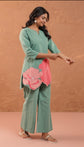 pure-cotton-applique-work-co-ord-set-green-2