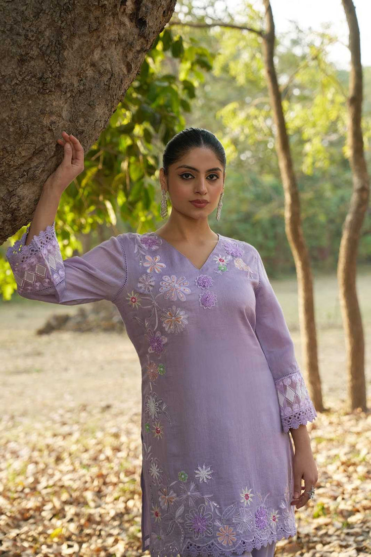 pure-cotton-applique-work-embroidered-co-ord-set-lavender-2
