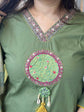 pure-cotton-applique-work-embroidered-suit-set-with-pockets-paired-with-printed-dupatta-mehendi-green-2