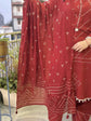 pure-cotton-bandhni-print-hand-embroidered-suit-set-with-bell-sleeves-shell-detailing-paired-with-farshi-salwar-maroon-5