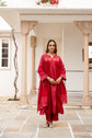 pure-cotton-block-a--line-embroidered-suit-set-pinkish-red-1