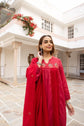 pure-cotton-block-a--line-embroidered-suit-set-pinkish-red-3