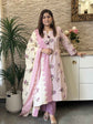 pure-cotton-check-print-embroidered-suit-set-paired-with-hand-block-soft-kota-doria-dupatta-lavender-1