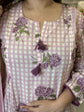 pure-cotton-check-print-embroidered-suit-set-paired-with-hand-block-soft-kota-doria-dupatta-lavender-2
