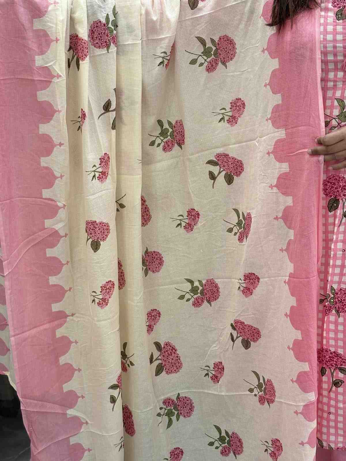 pure-cotton-check-print-embroidered-suit-set-paired-with-hand-block-soft-kota-doria-dupatta-pink-5