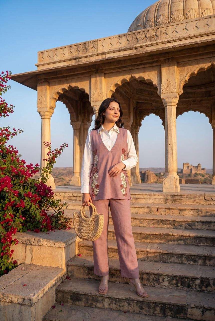 pure-cotton-co-ord-set-with-cotton-slub-embroidered-jacket-pants-onion-2
