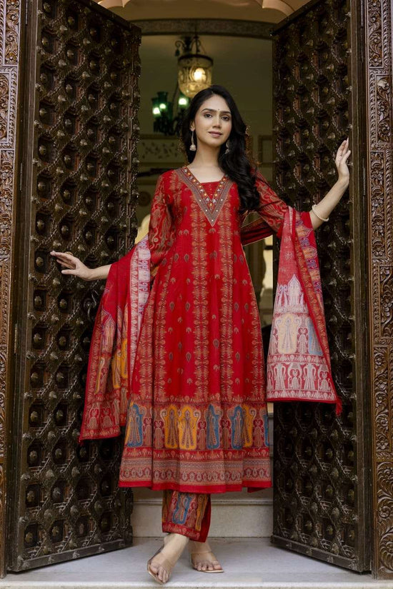 pure-cotton-digital-print-embroidered-anarkali-suit-set-maroon-1