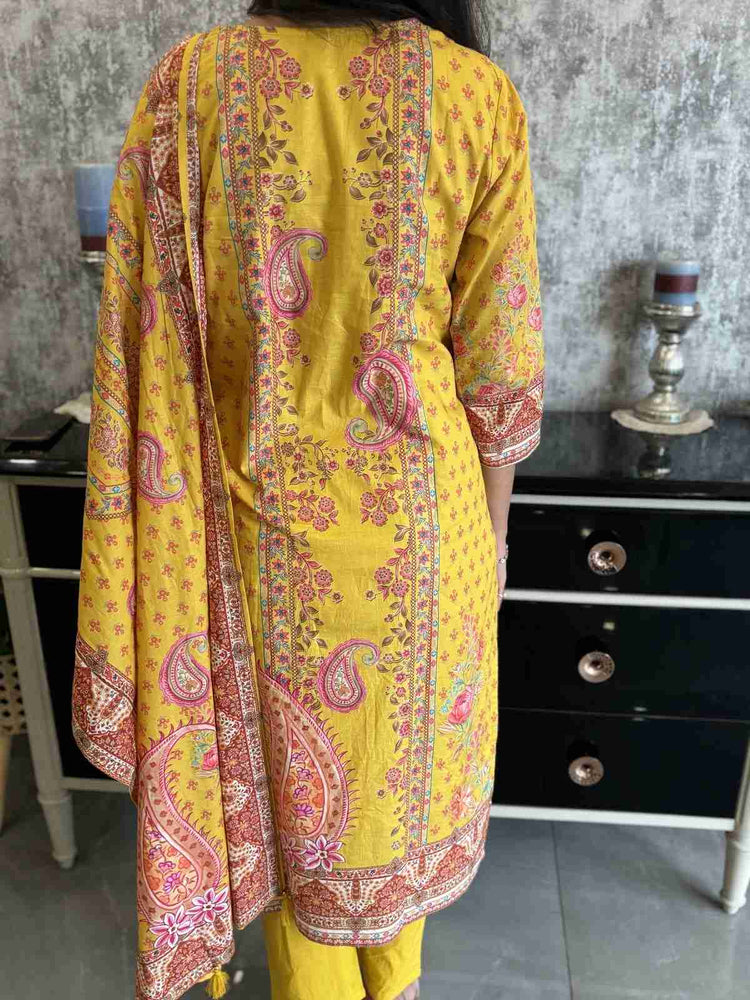 pure-cotton-digital-print-hand-embroidered-suit-set-mustard-yellow-4