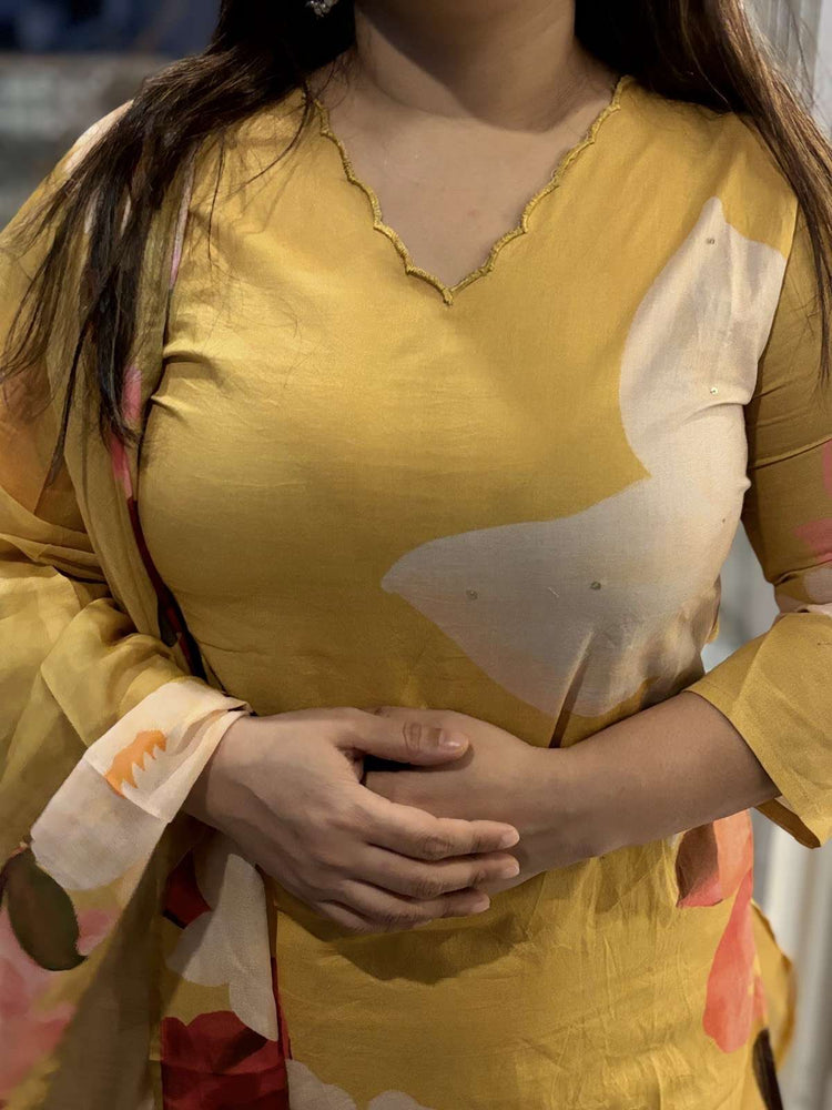 pure-cotton-digital-print-straight-fit-suit-set-mustard-2