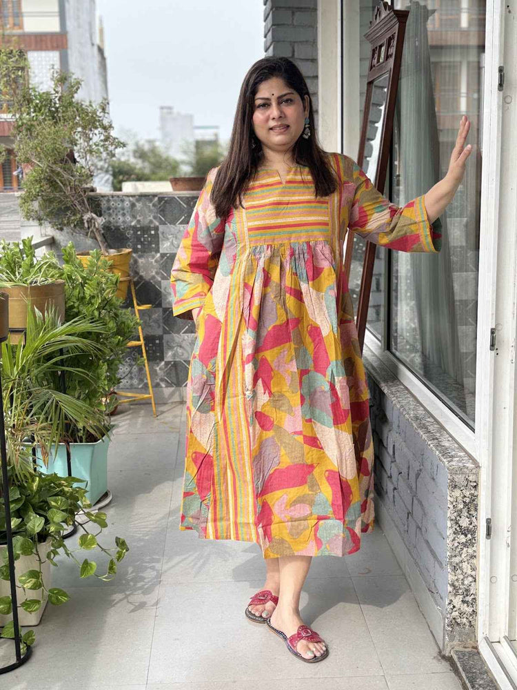 pure-cotton-dress-with-both-side-pockets-mustard-1