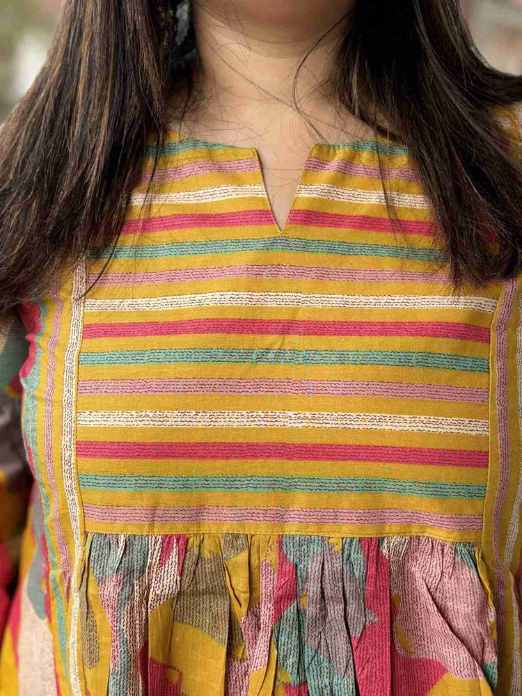 pure-cotton-dress-with-both-side-pockets-mustard-2