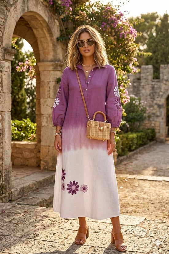 pure-cotton-embroidered-a-line-dress-with-pockets-lavender-1