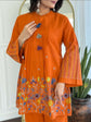 pure-cotton-embroidered-co-ord-set-with-tassels-rust-4