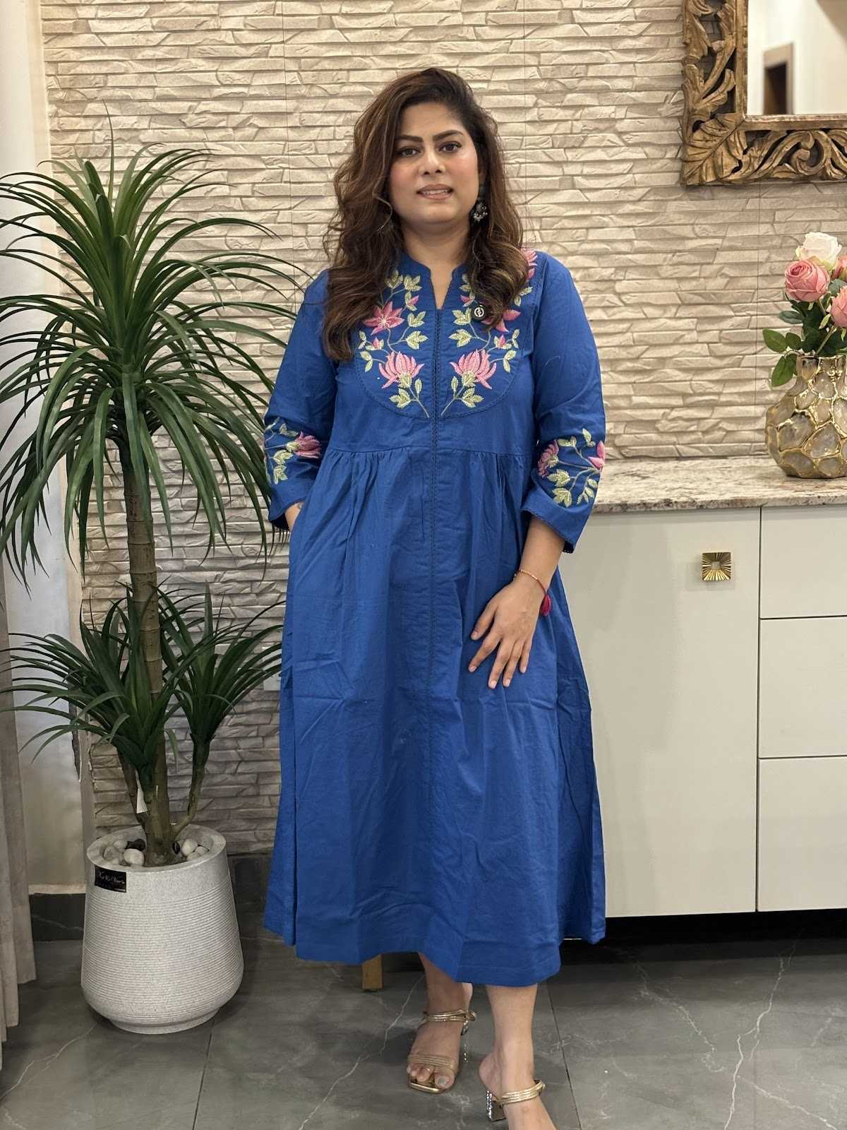 pure-cotton-embroidered-dress-with-pockets-navy-blue-1