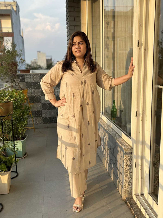 pure-cotton-embroidered-pant-set-camel-1