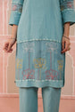 pure-cotton-embroidered-pant-set-with-organza-embroidered-patch-work-blue-3