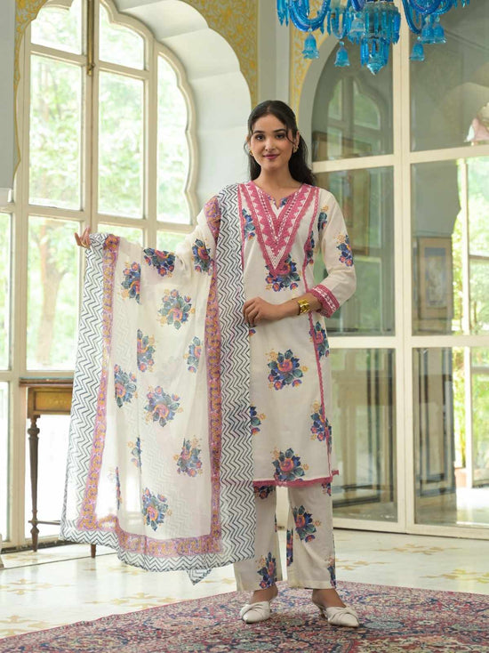 pure-cotton-embroidered-short-kurta-style-floral-print-suit-set-with-crotia-lace-detailing-1