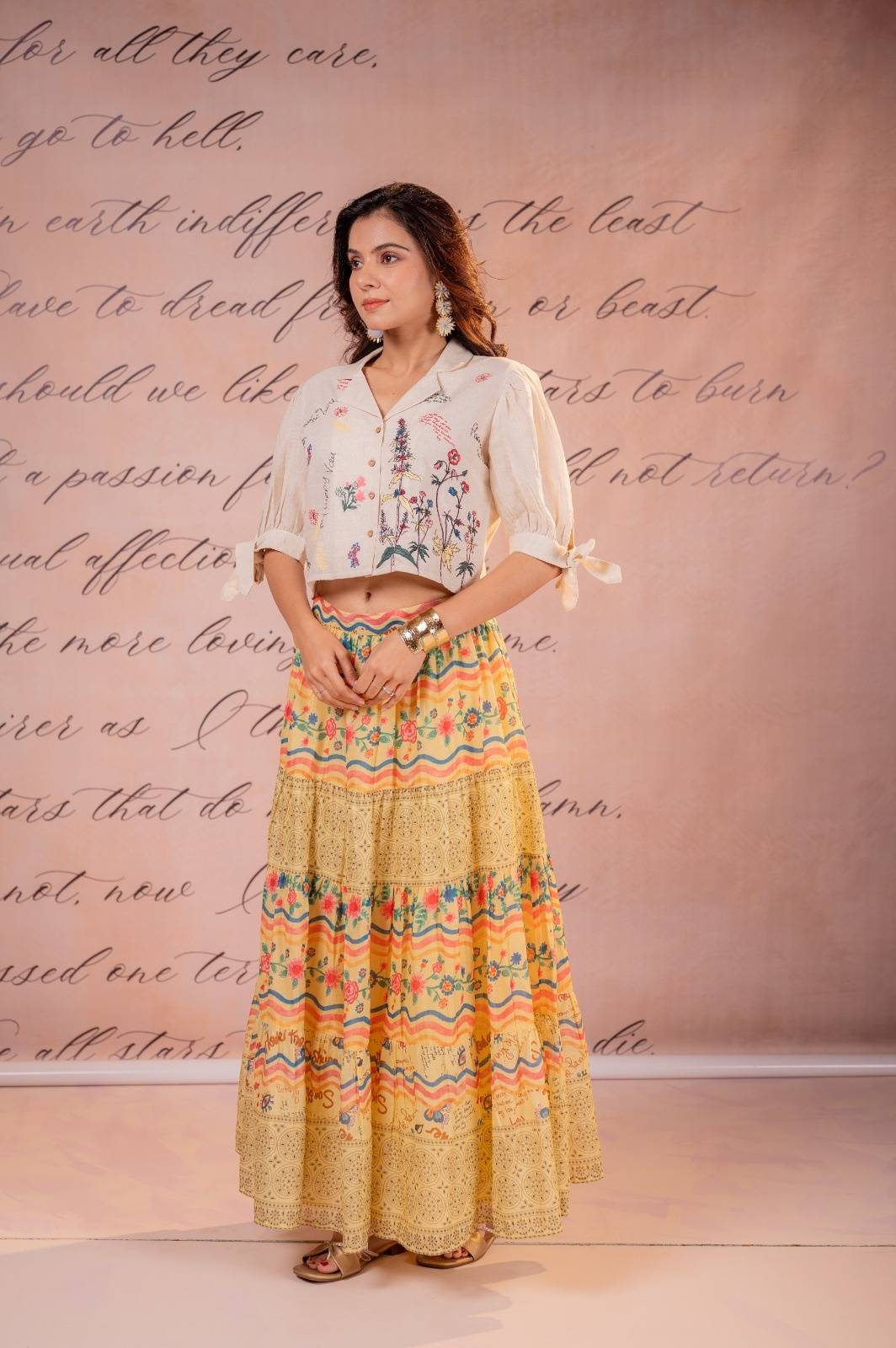 pure-cotton-embroidered-skirt-set-yellow-1