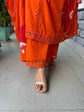 pure-cotton-embroidered-suit-set-with-tassels-on-sides-paired-with-mul-cotton-hand-painted-dupatta-orange-5