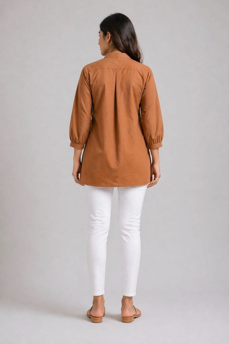 pure-cotton-embroidered-top-brown-2
