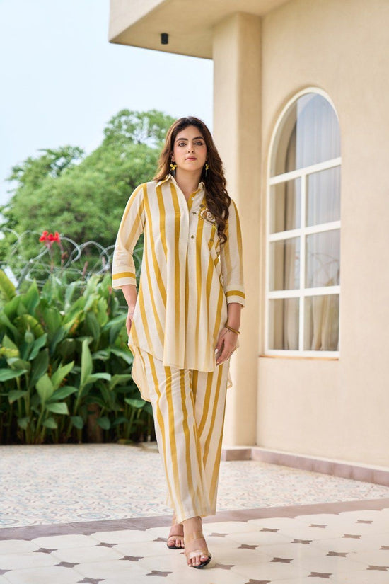 pure-cotton-flex-embroidered-high-low-pattern-striped-co-ord-set-mustard-1
