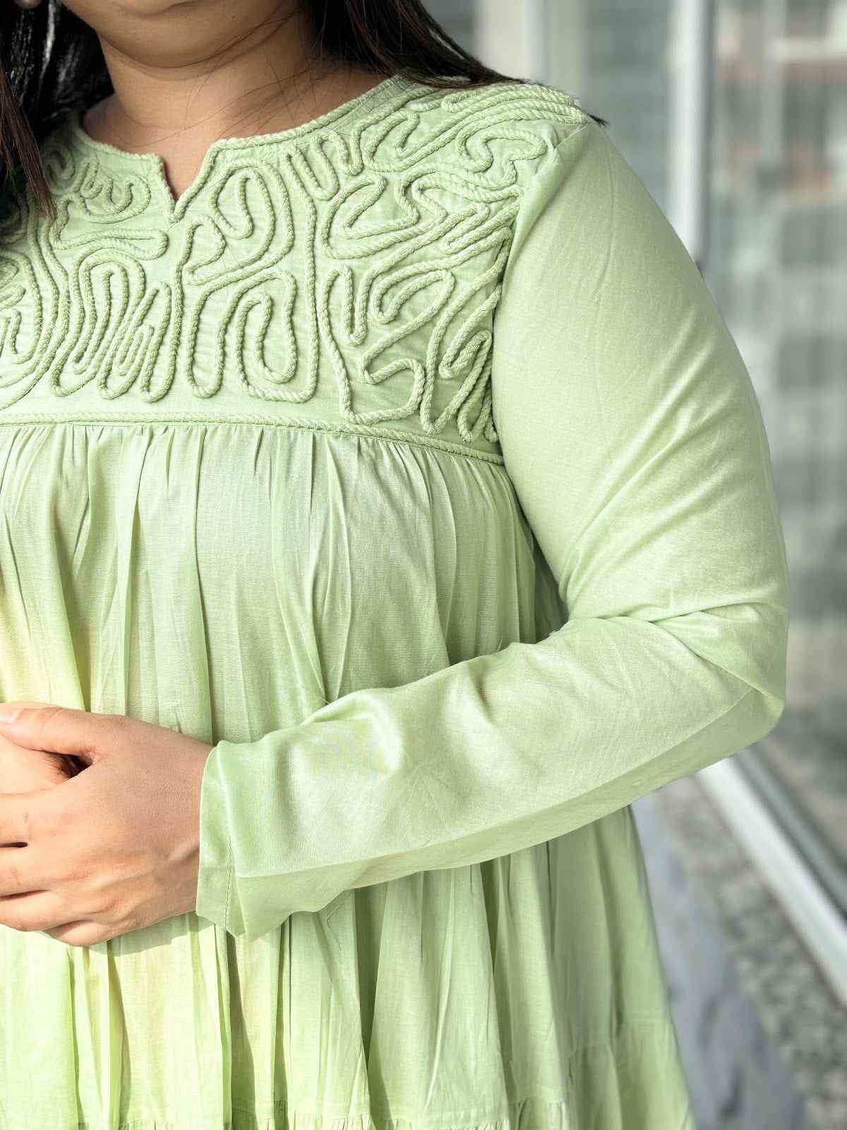 pure-cotton-floor-length-gown-with-hand-dori-work-9-meter-ghera-pista-green-4