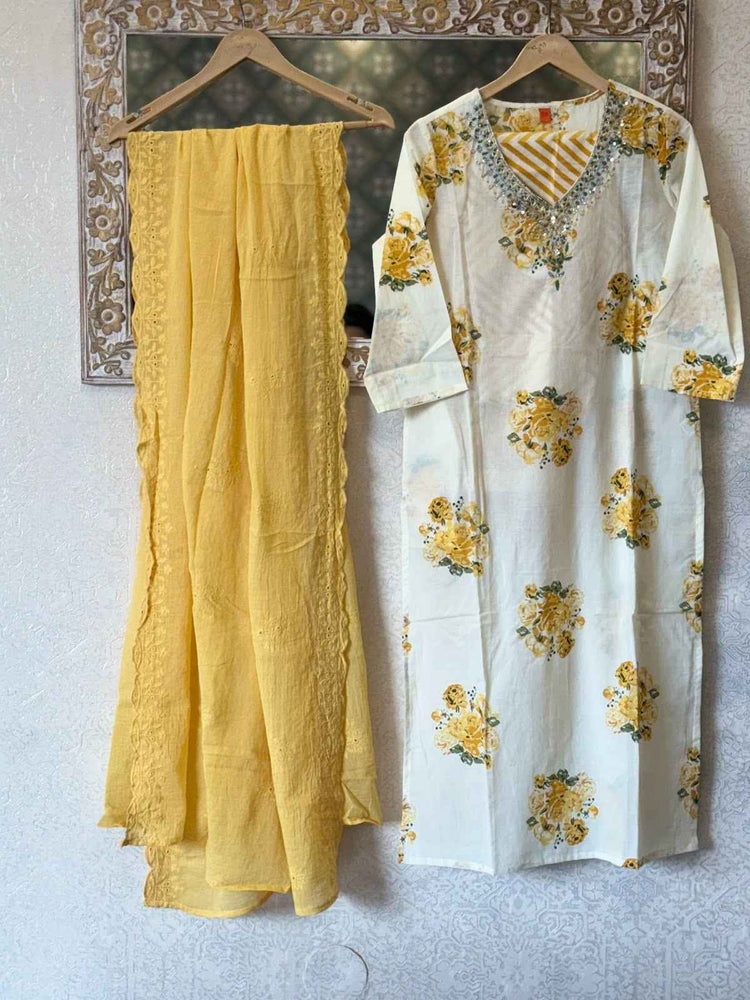 pure-cotton-hand-embroidered-floral-print-suit-set-with-embroidered-scalloped-mul-cotton-dupatta-yellow-1