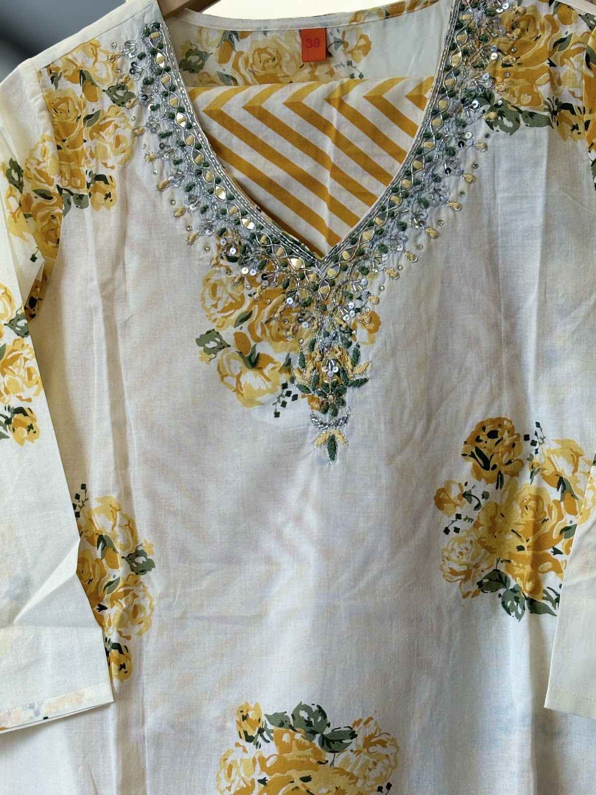 pure-cotton-hand-embroidered-floral-print-suit-set-with-embroidered-scalloped-mul-cotton-dupatta-yellow-2