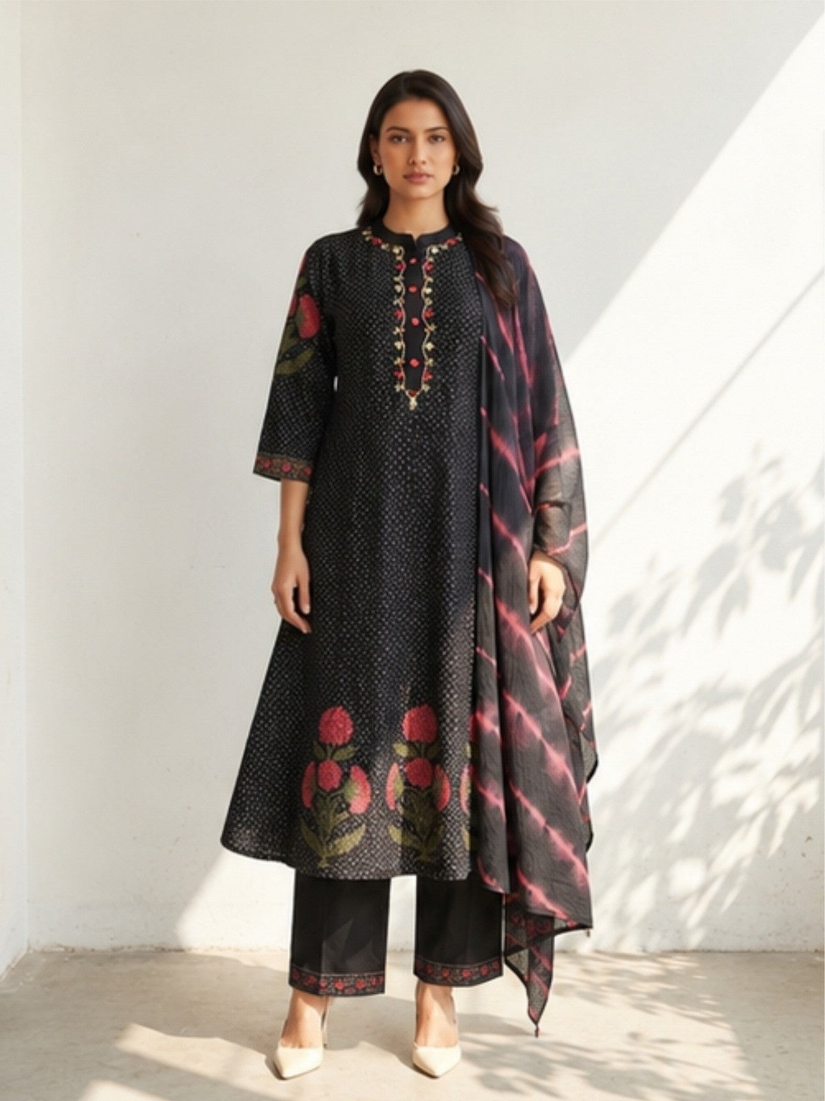 pure-cotton-hand-embroidered-hand-block-print-anarkali-paired-with-ombre-shade-kota-doria-dupatta-black-1