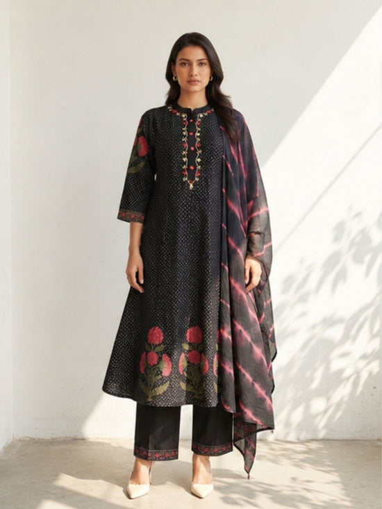 pure-cotton-hand-embroidered-hand-block-print-anarkali-paired-with-ombre-shade-kota-doria-dupatta-black-1