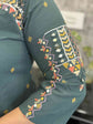 pure-cotton-handloom-jamdani-co-ord-set-with-hand-work-green-3