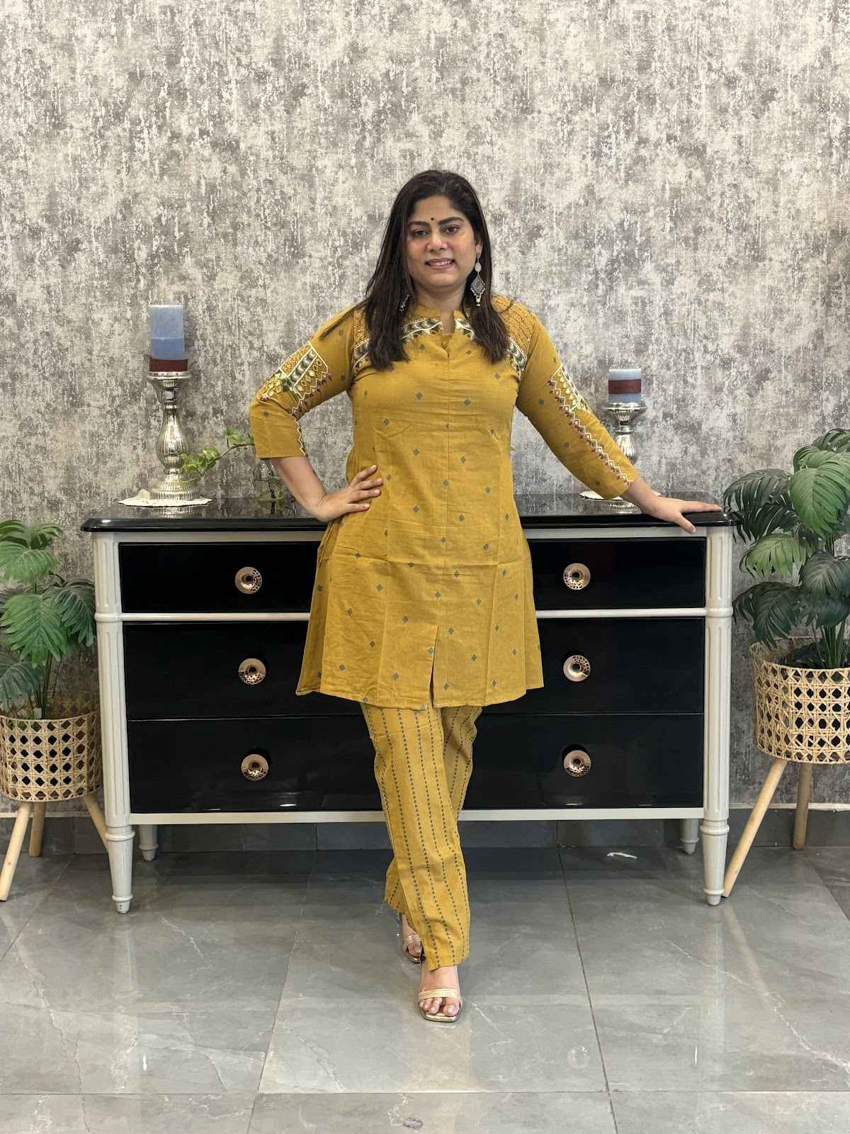 pure-cotton-handloom-jamdani-co-ord-set-with-hand-work-mustard-1