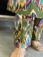 pure-cotton-ikkat-print-a-line-co-ord-set-green-4
