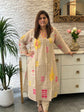 pure-cotton-ikkat-print-embroidered-pant-set-almond-1