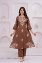 pure-cotton-ikkat-print-suit-set-brown-4
