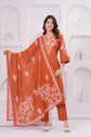 pure-cotton-ikkat-print-suit-set-rust-1