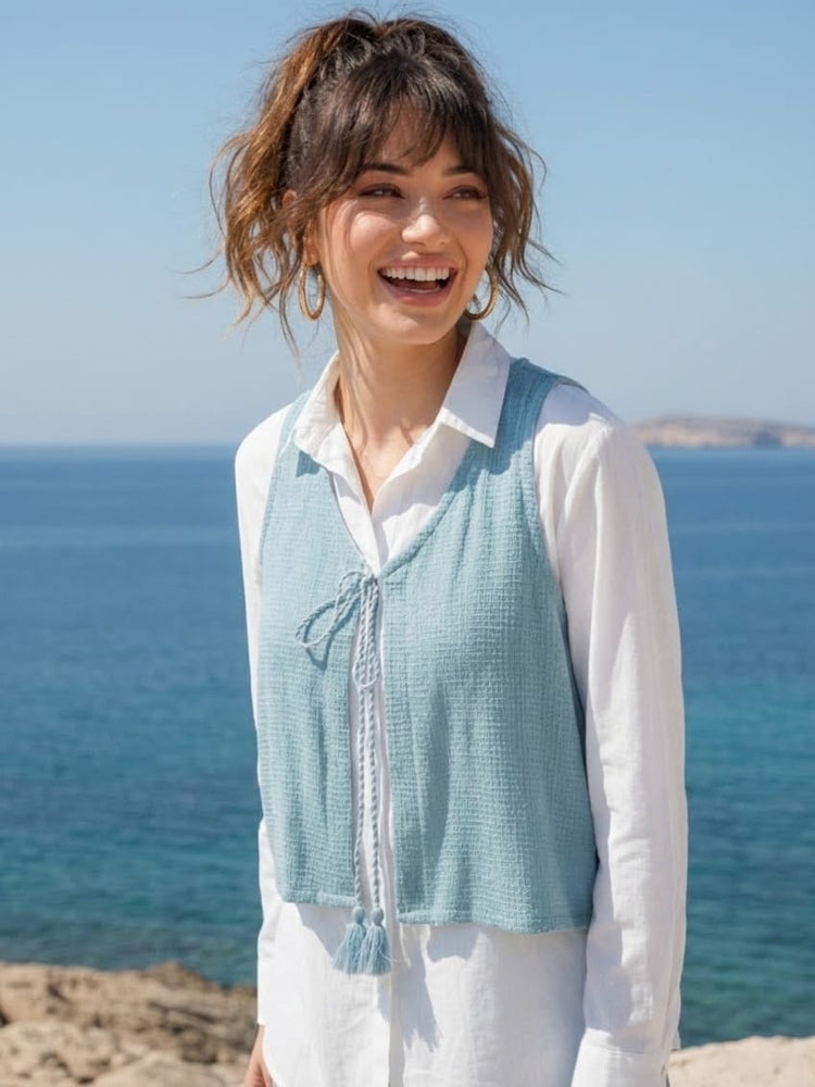 pure-cotton-jacket-style-co-ord-set-with-button-styling-on-pants-aqua-blue-2