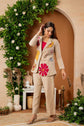 pure-cotton-jute-appliquÃ©-work-blazer-style-co-ord-set-beige-4