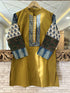 pure-cotton-mirror-work-ajrakh-print-short-kurta-mustard-1