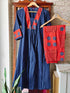 pure-cotton-pant-set-a-line-paired-with-cotton-printed-pants-navy-blue-1