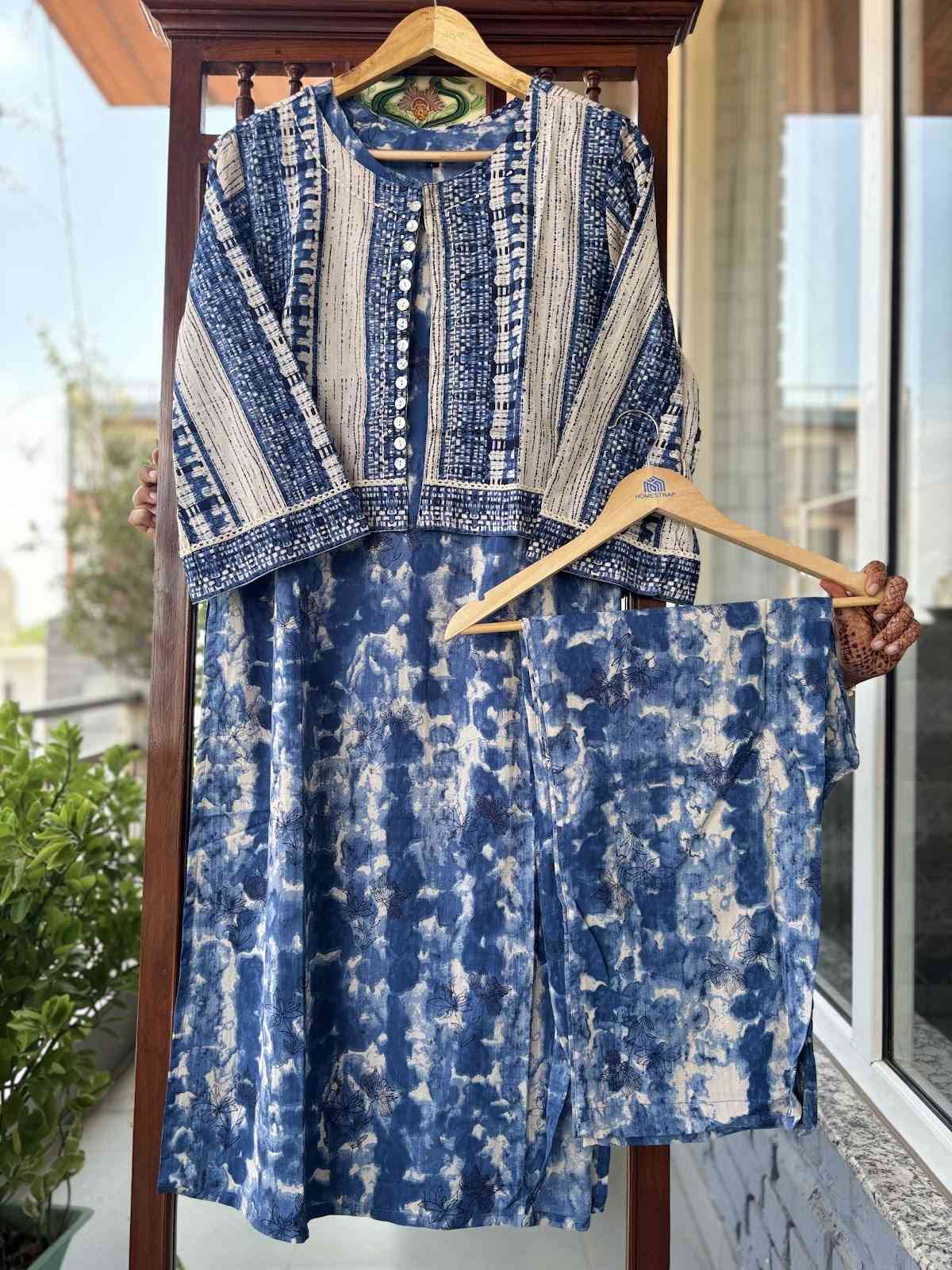 pure-cotton-pant-set-with-jacket-indigo-blue-1