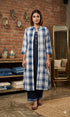pure-cotton-shrug-style-chequered-pant-set-blue-1